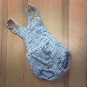 Light grey Jamie Kay romper 3-6 months